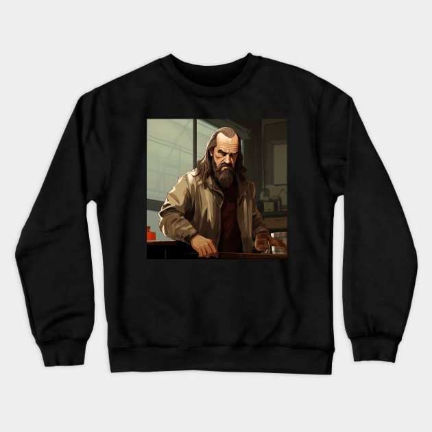 Dmitri Mendeleev Crewneck Sweatshirt by ComicsFactory